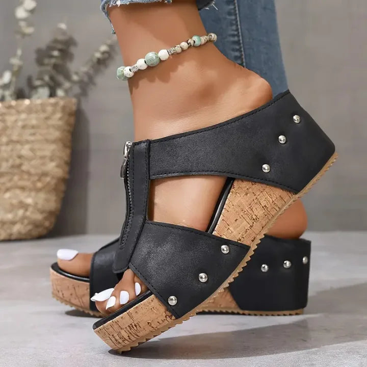 CM | SANDALIAS DE CUÑA PARA EL VERANO SANDALIAS ORTHO
