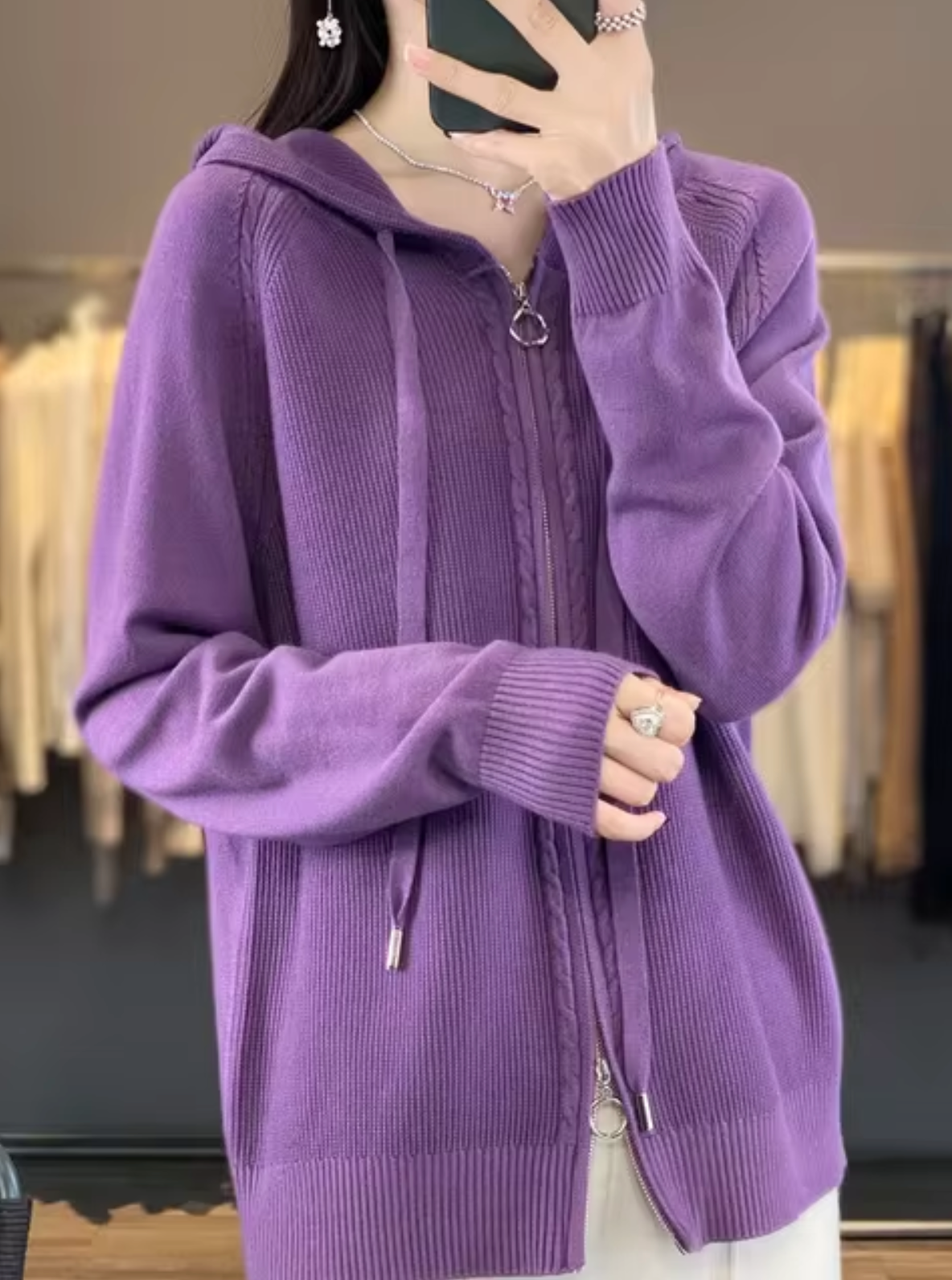 CM | Chaqueta de invierno relajada y elegante
