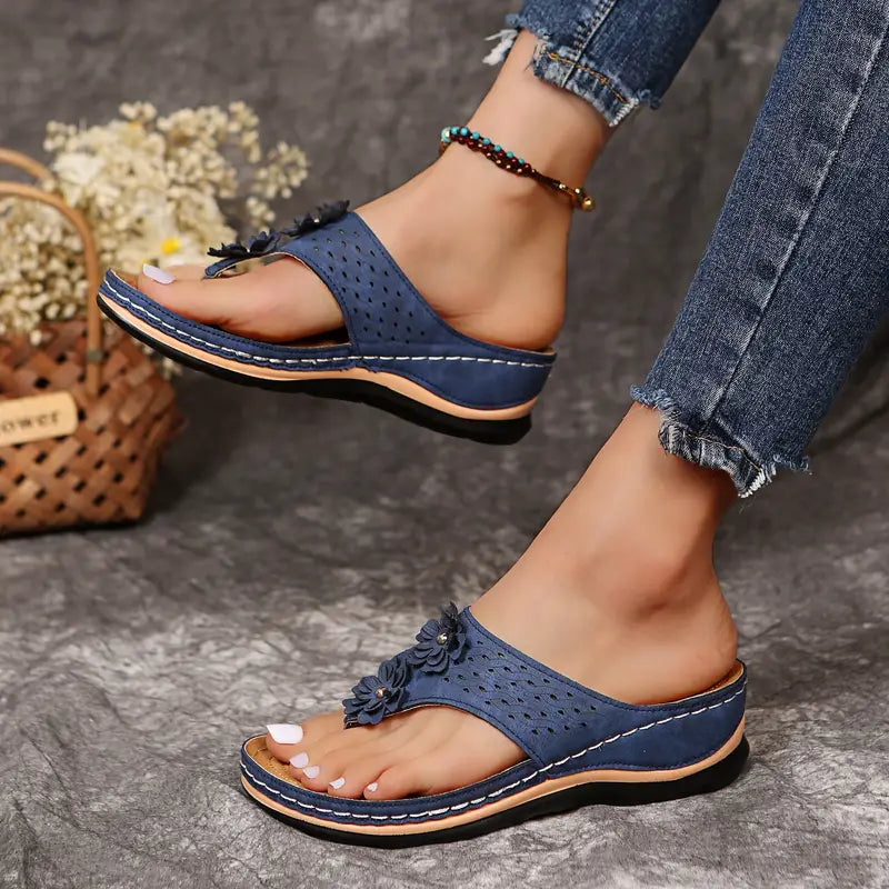 CM | CHANCLAS FLOR SANDALIAS ORTHO