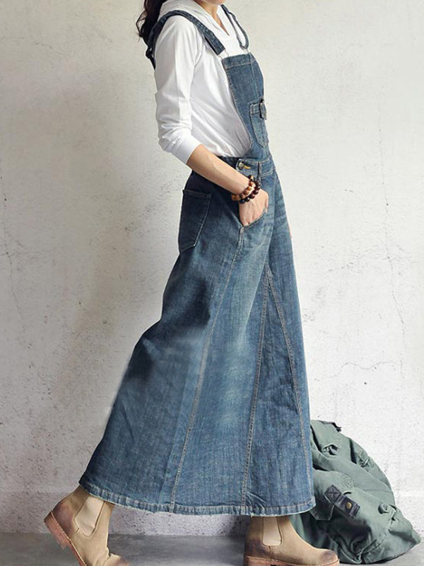 CM | Vestido vaquero casual tipo mono