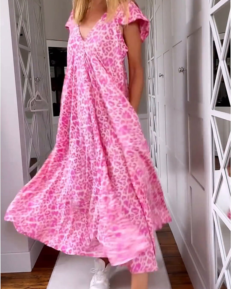 CM | Vestido largo estampado