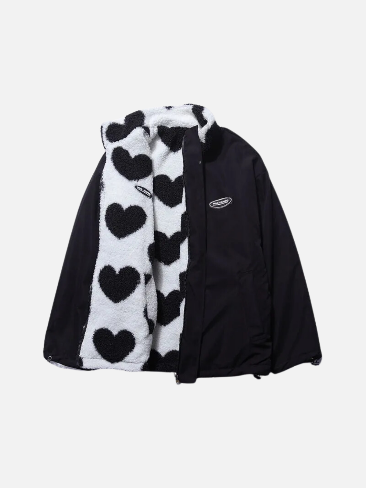 CM | Chaqueta con cremallera y forro polar