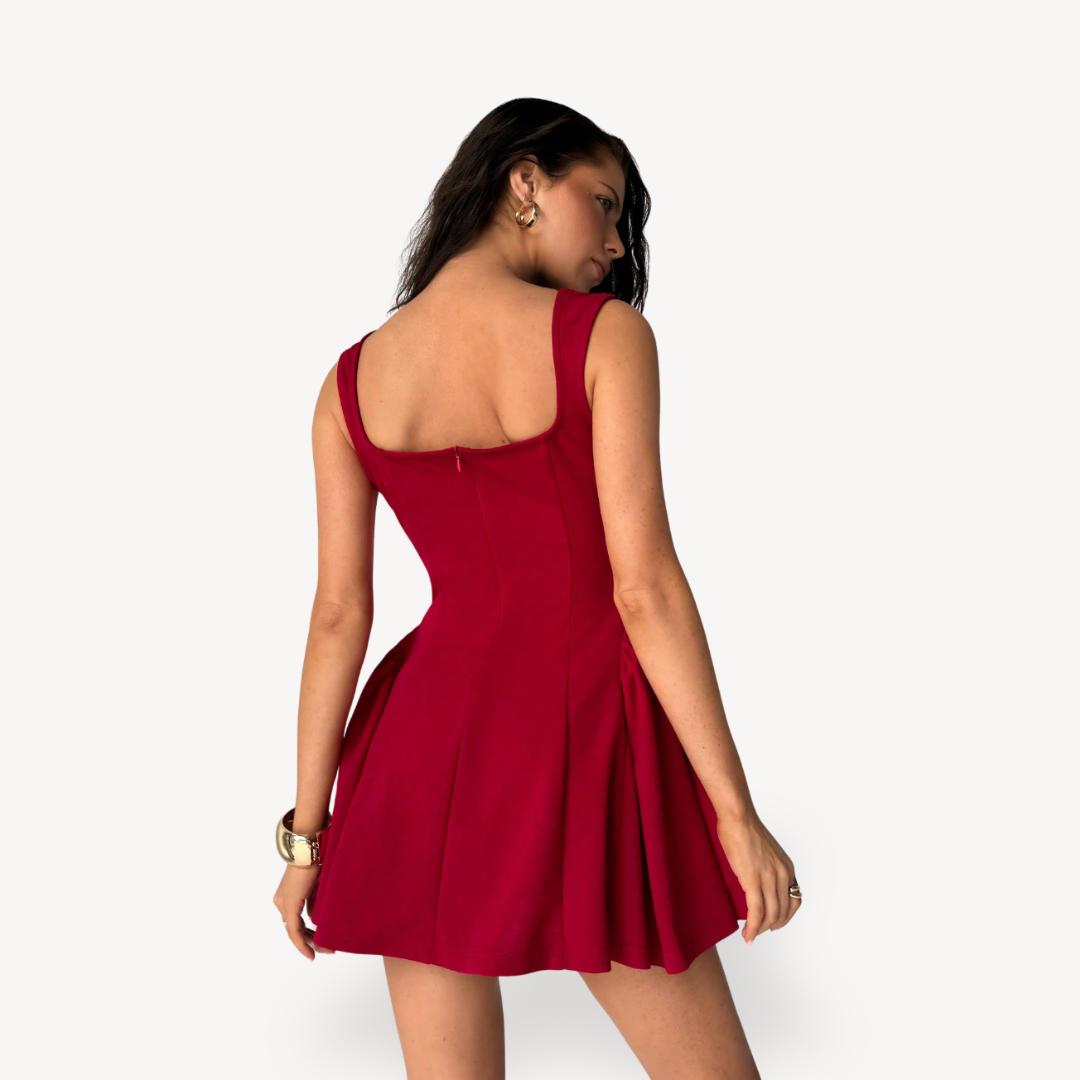 CM | Minivestido línea A para mujer