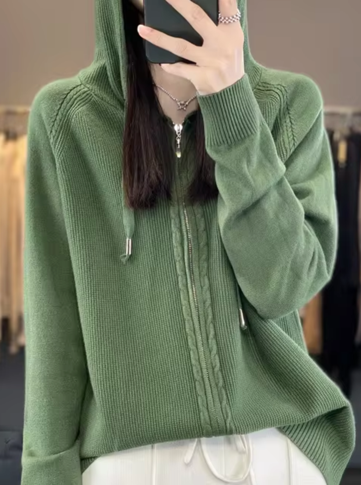 CM | Chaqueta de invierno relajada y elegante