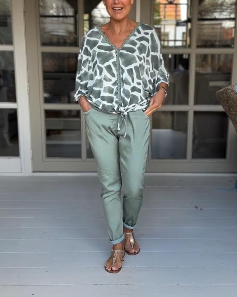 CM | Una blusa atemporal y elegante