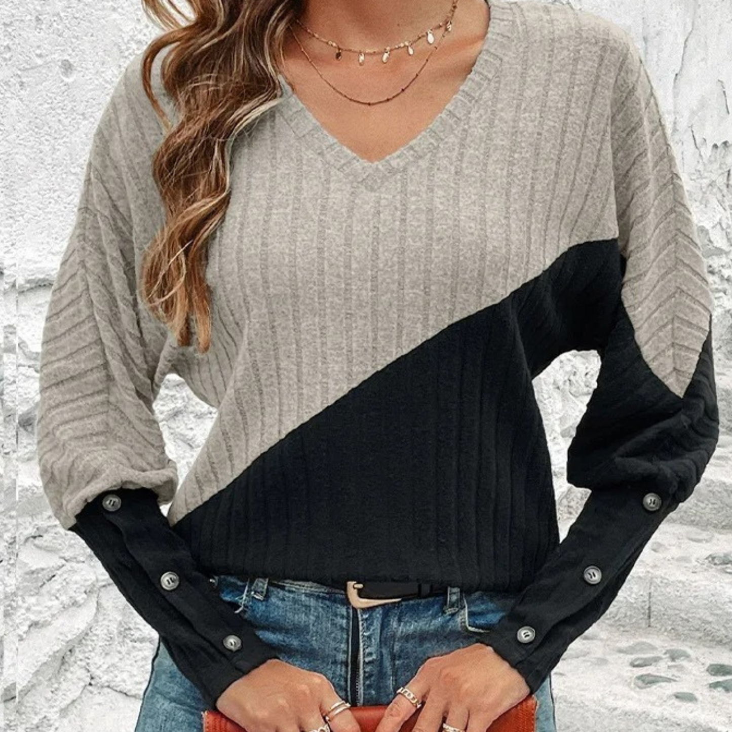 CM | Blusa de invierno moderna y a la moda