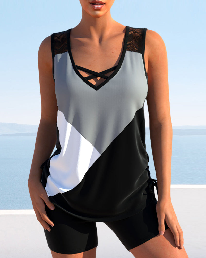 CM | Tankini de 3 colores