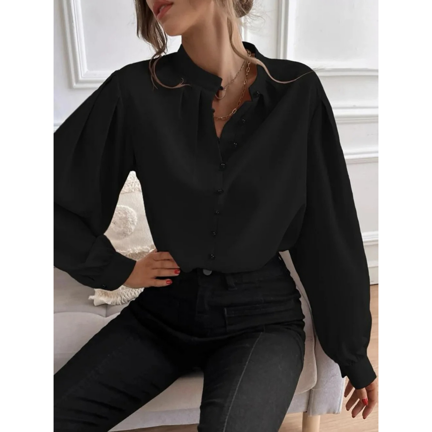 CM | Blusa de invierno casual y a la moda