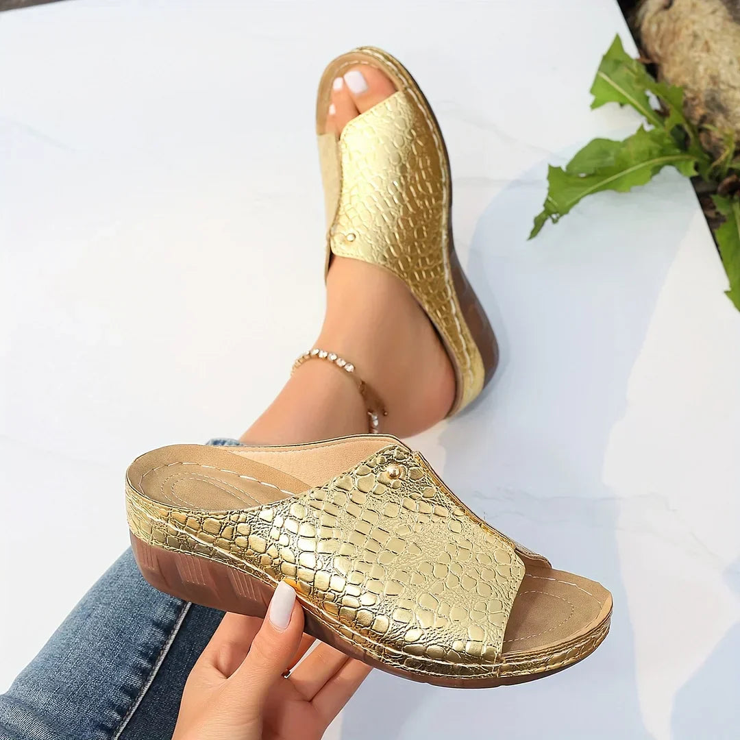 CM | SANDALIAS SLIDE CON SUELA BLANDA