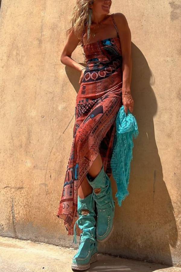 CM | Sunset Sienna maxi vestido
