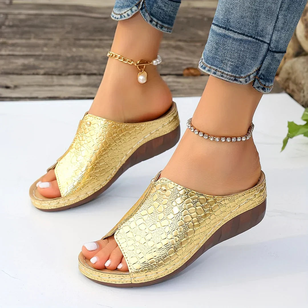 CM | SANDALIAS SLIDE CON SUELA BLANDA