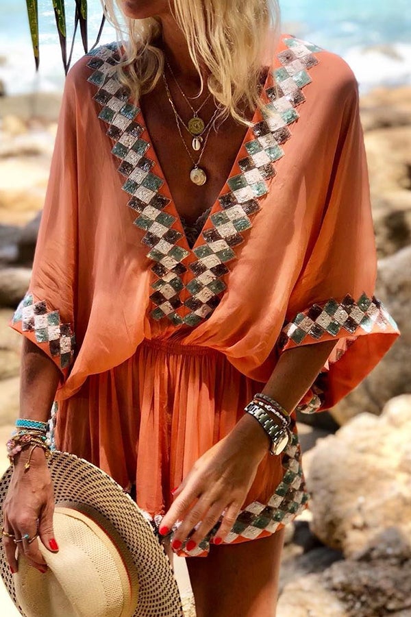 CM | Feel That Sun Kimono Bordado Romano