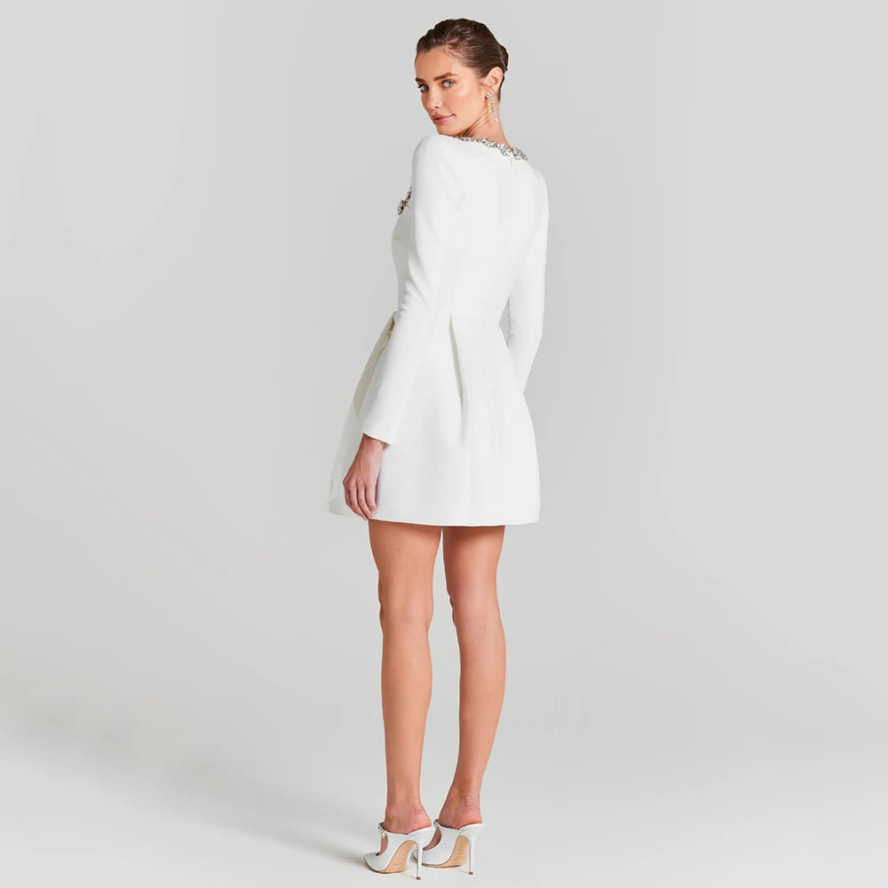 CM | Mini vestido de terciopelo