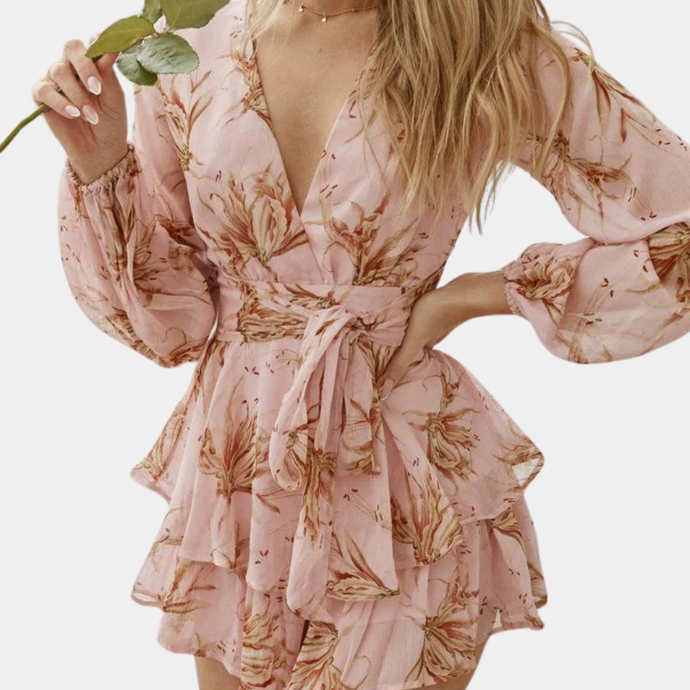 CM | Elegante mini vestido de verano para mujer