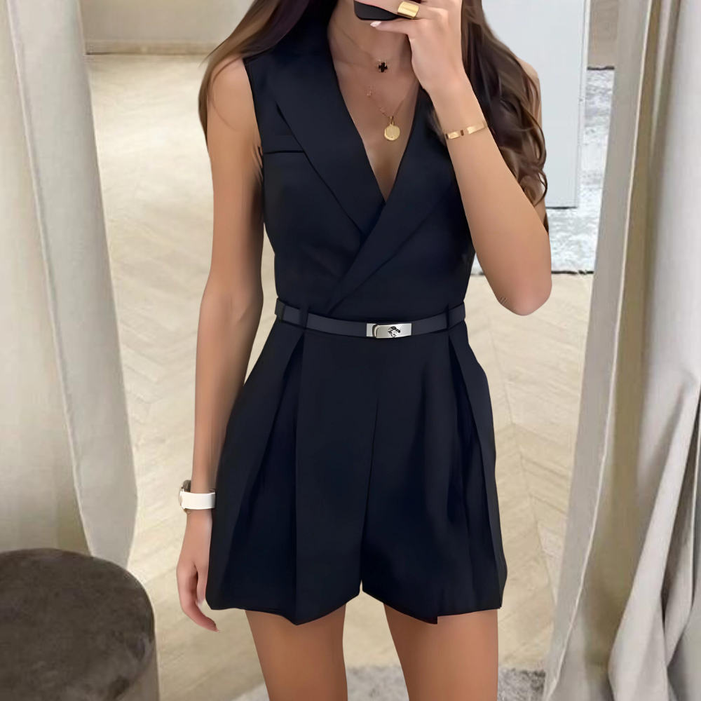 CM | Mono de verano sin mangas de moda para mujer