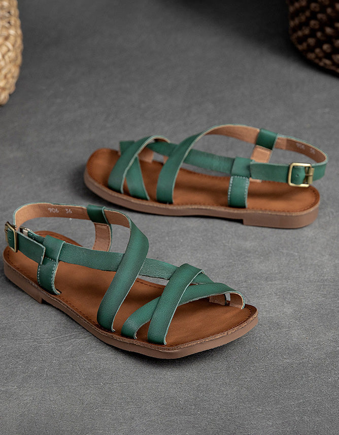 CM | Sandalias ligeras de piel