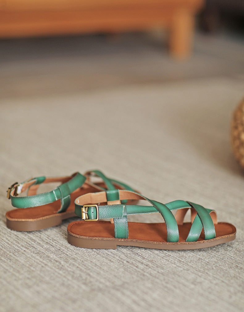 CM | Sandalias ligeras de piel
