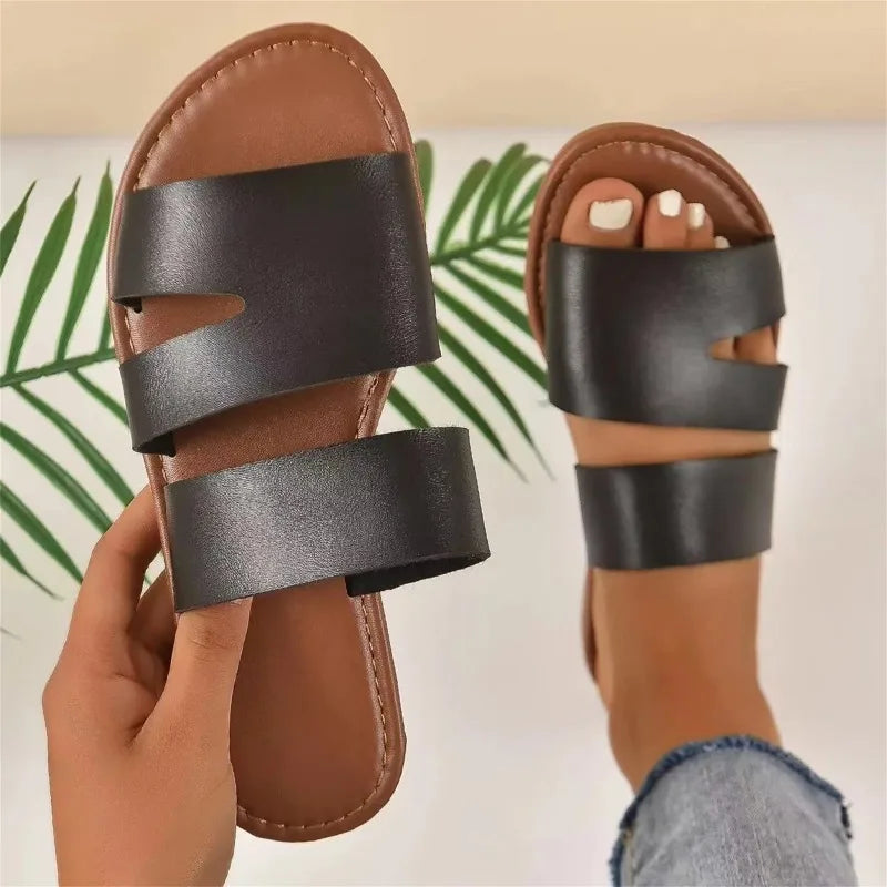 CM | Sandalias planas con estilo para mujer
