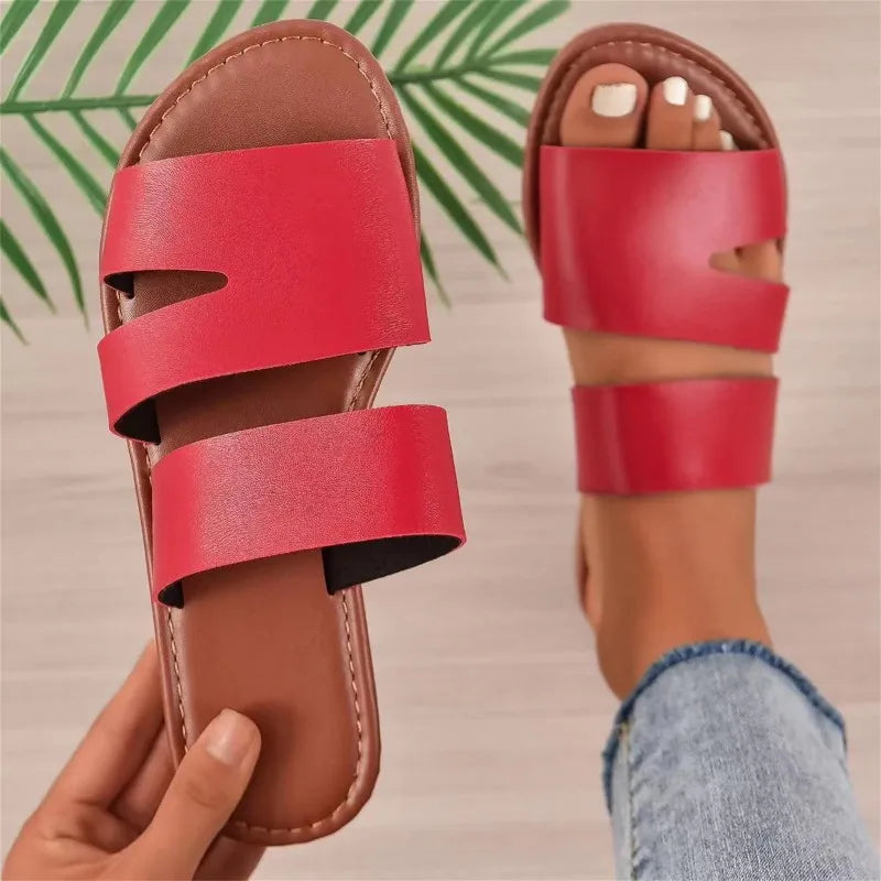 CM | Sandalias planas con estilo para mujer