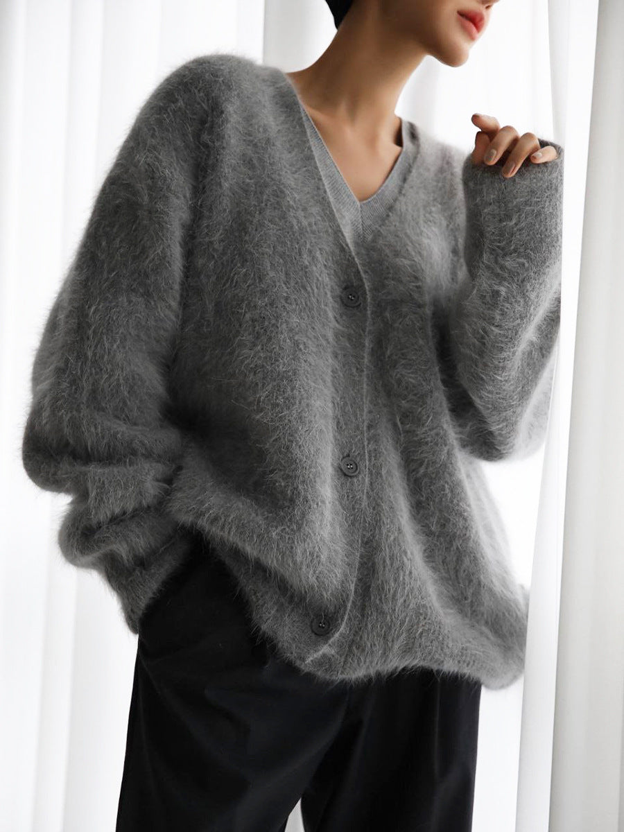CM | Chaqueta de punto general relajada y elegante