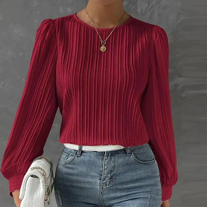 CM | Blusa plisada