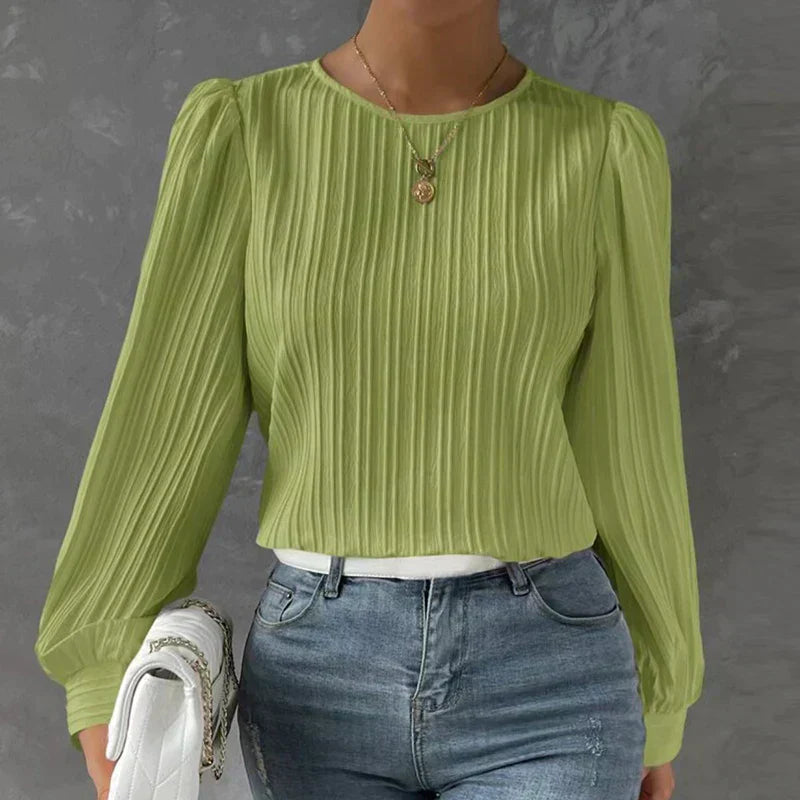CM | Blusa plisada