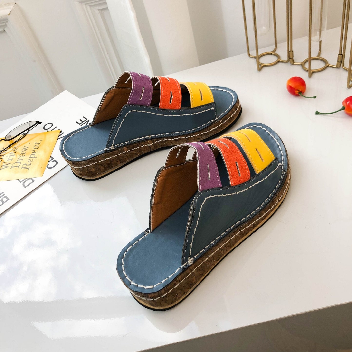 CM | SANDALIAS ORTOPÉDICAS TRICOLOR - 2023