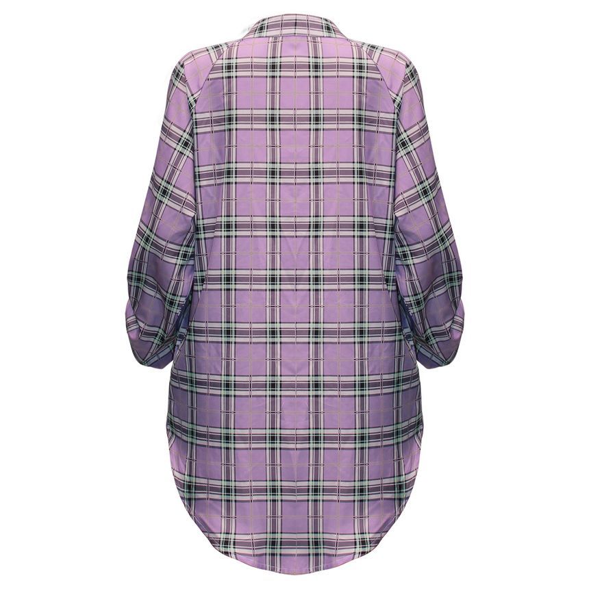 CM | mini vestido camisero a cuadros CA23