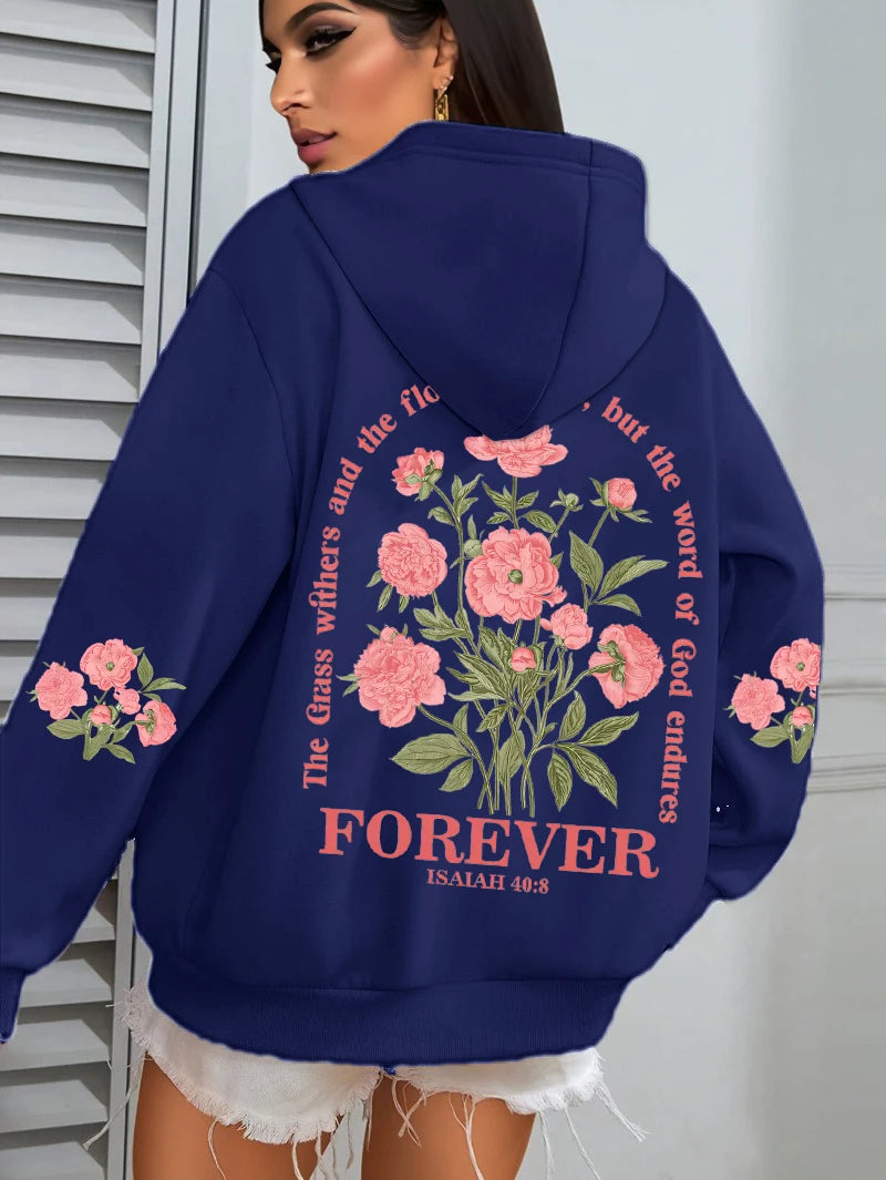 Refinado y radiante Sudadera con capucha