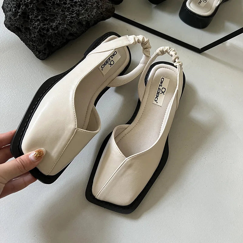 CM | Sandalias de tiras con liguero para mujer Modernas