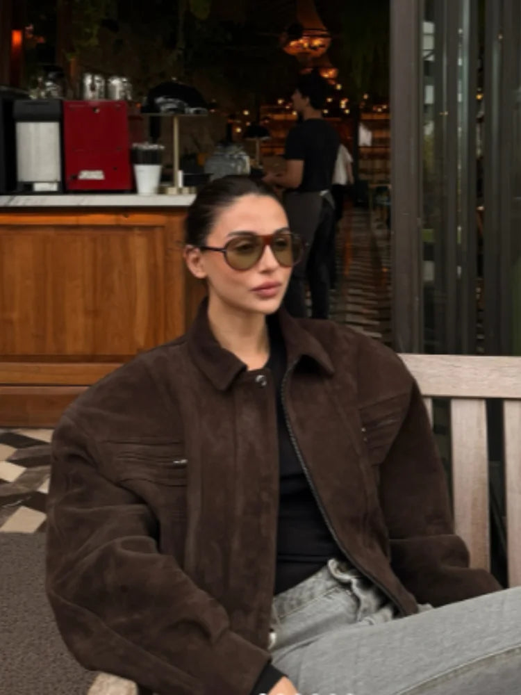Moderno y minimalista Chaqueta