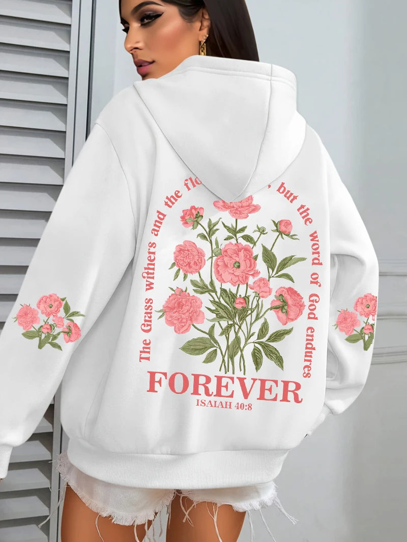 Refinado y radiante Sudadera con capucha