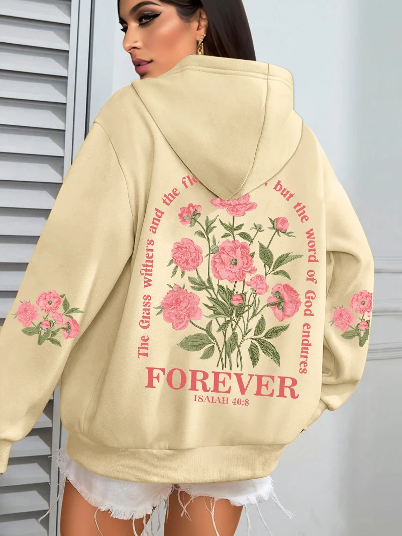 Refinado y radiante Sudadera con capucha
