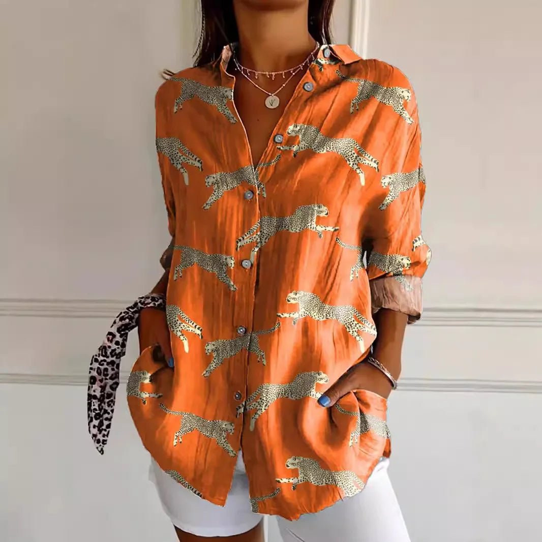 CM | Blusa estampada de moda