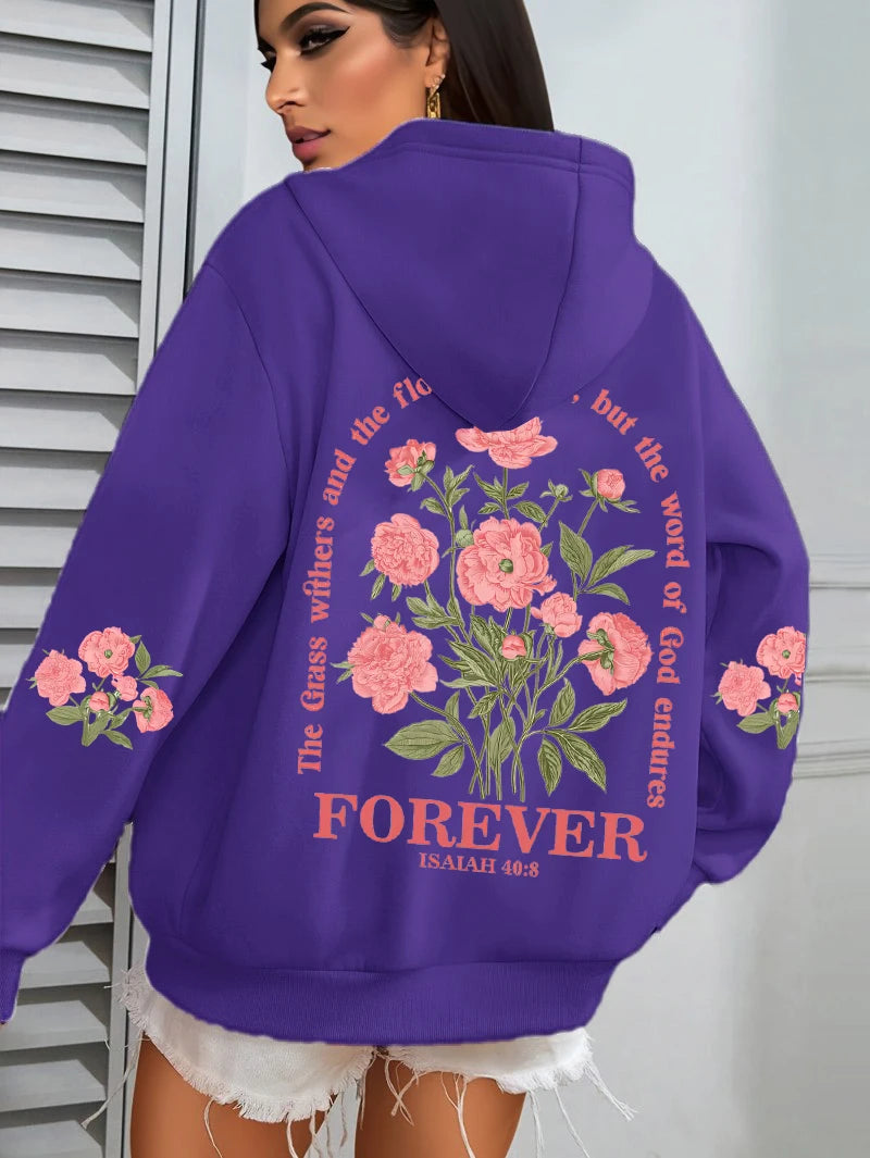Refinado y radiante Sudadera con capucha