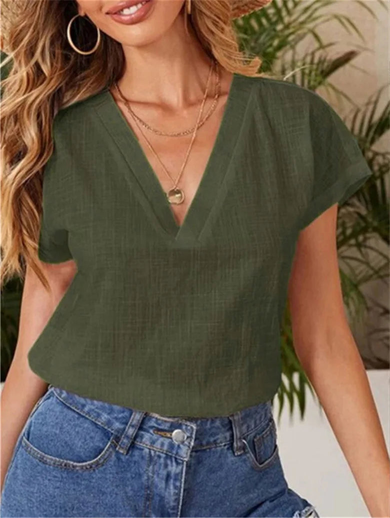 Lujoso y elegante Blusa