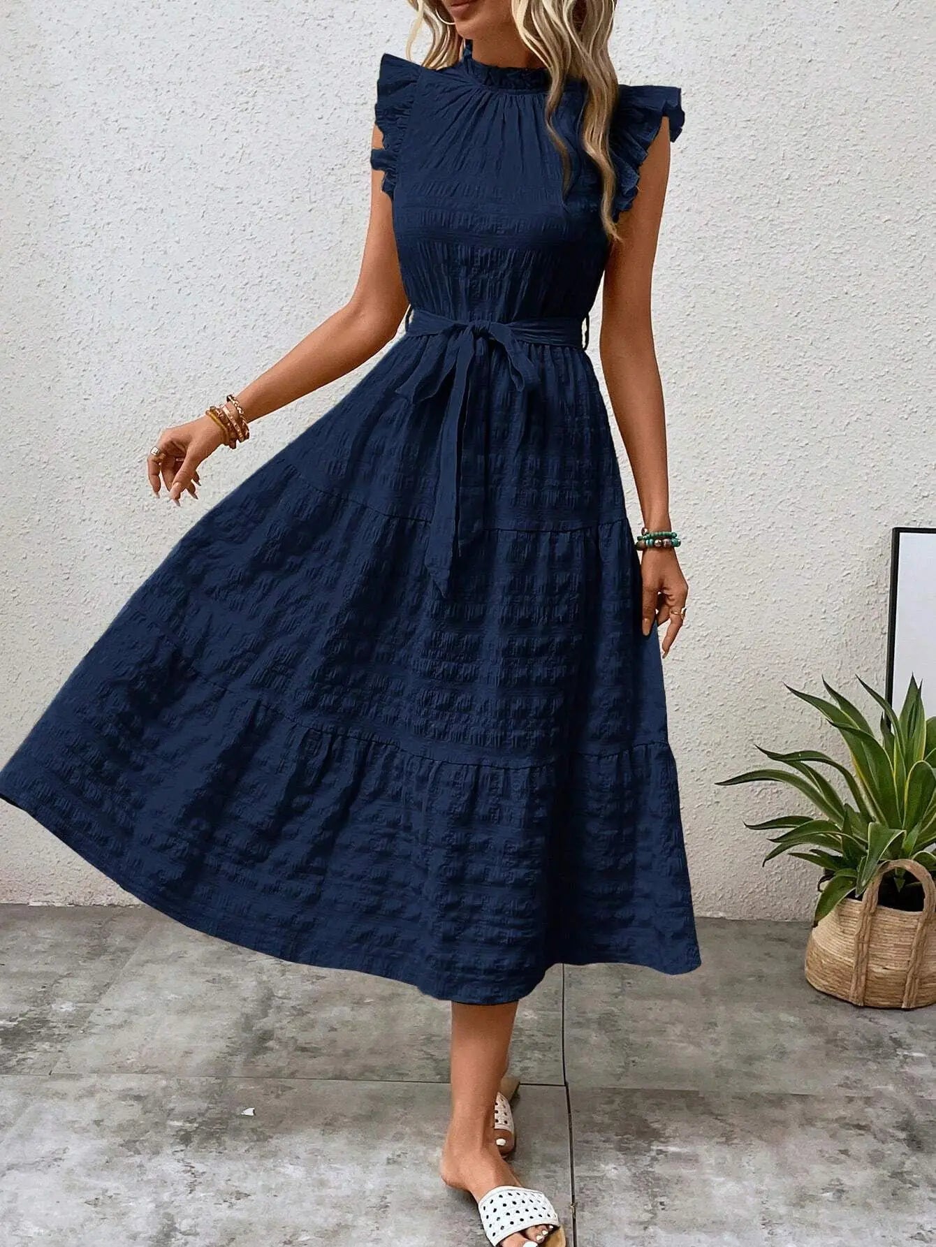 Acogedor y chic Vestido