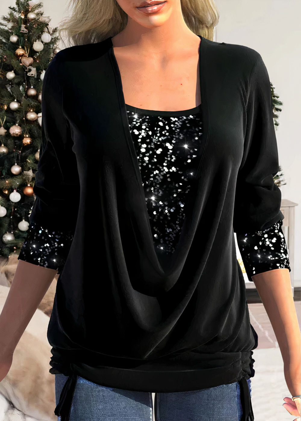 CM | Glamour 2024: Refinamiento de las blusas brillantes