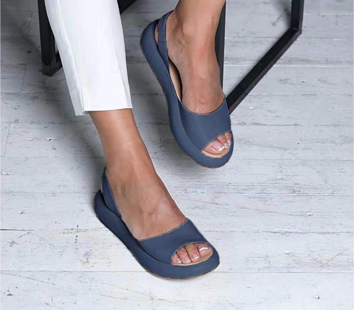 CM | Sandalias planas de primavera-verano para mujer