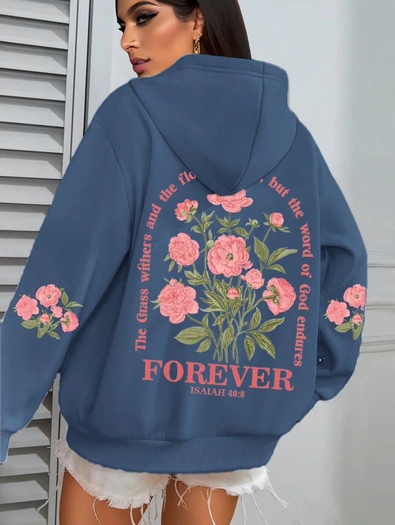 Refinado y radiante Sudadera con capucha