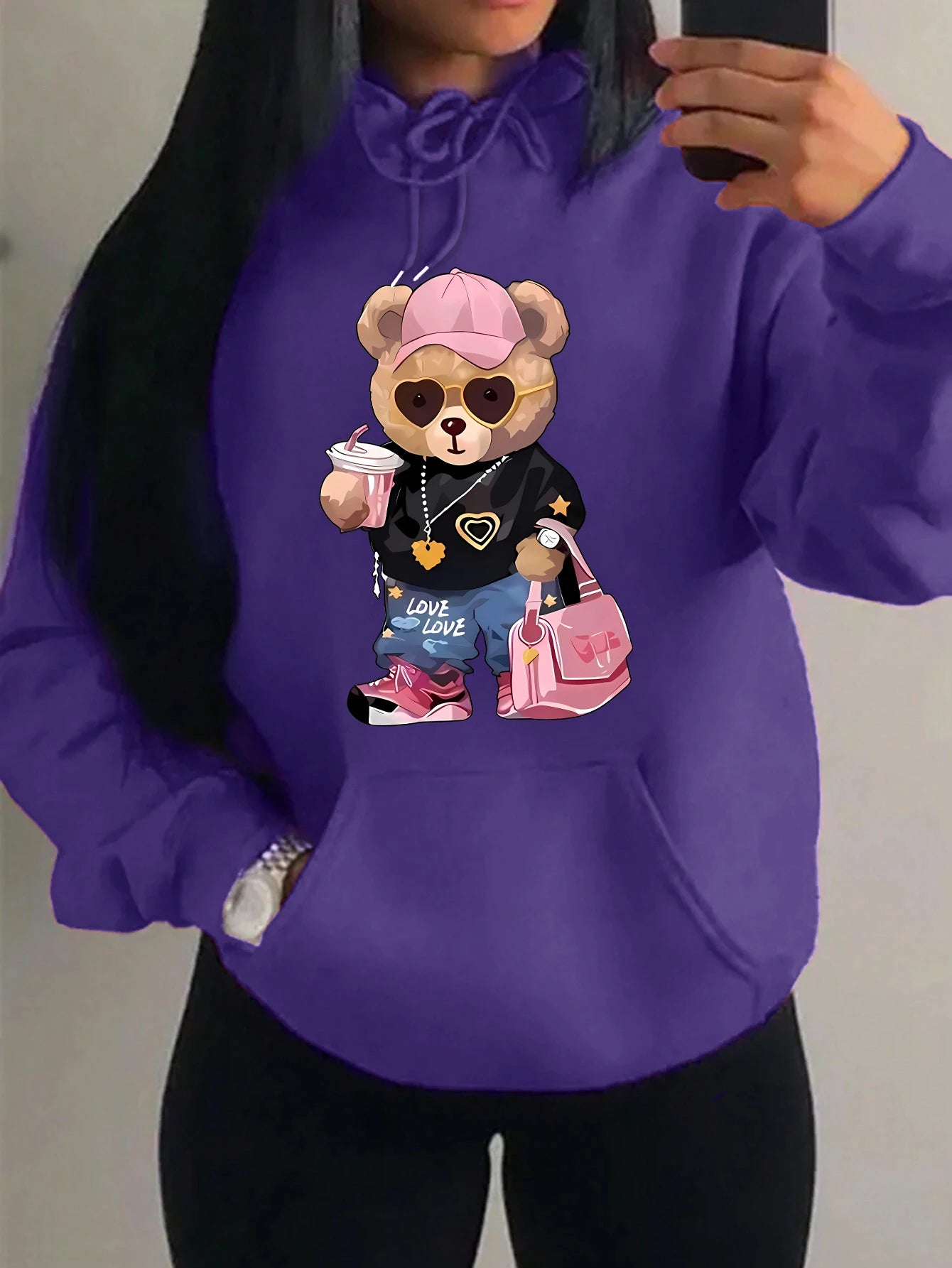 Elegante y contemporáneo Sudadera con capucha