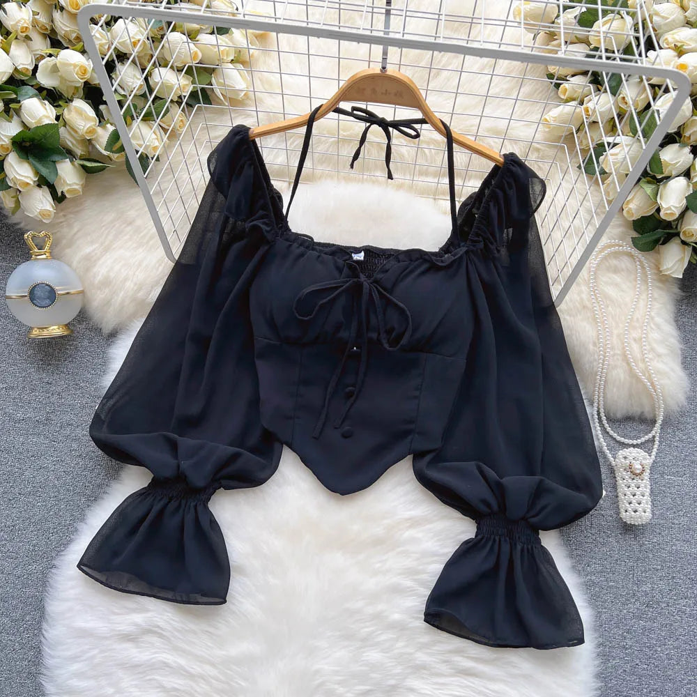 Pulido y juguetón Blusa