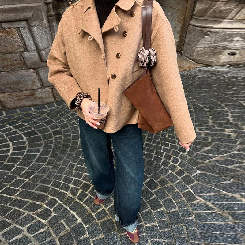 Moderno y minimalista Chaqueta