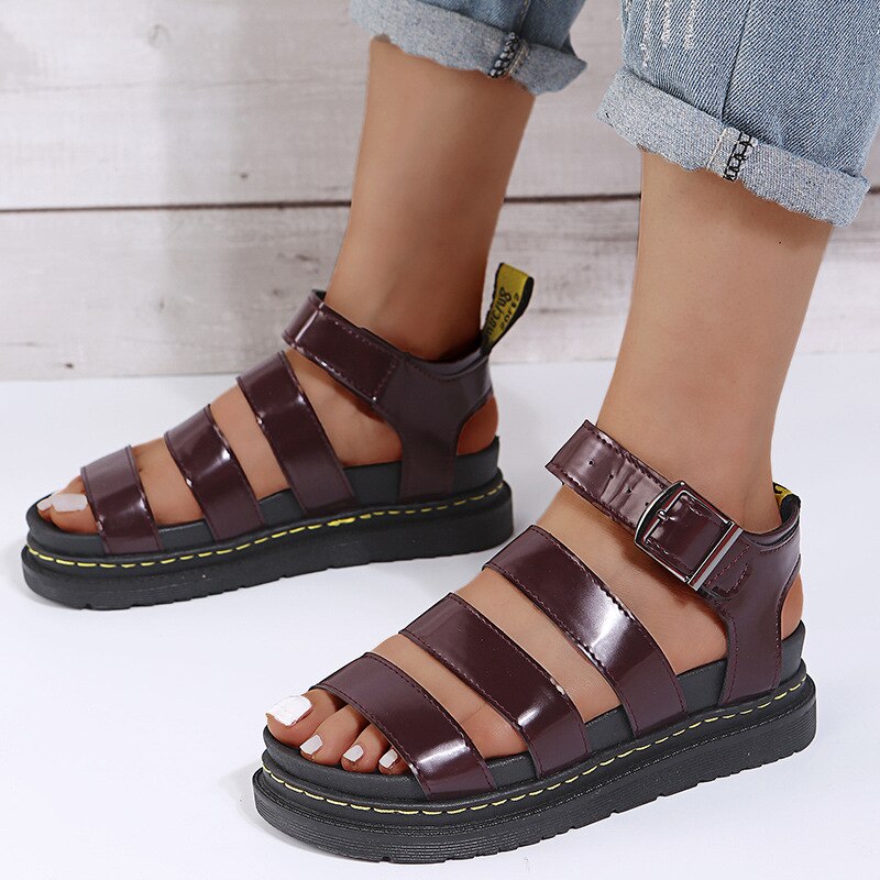 CM | sandalias planas gladiadoras - Everlee