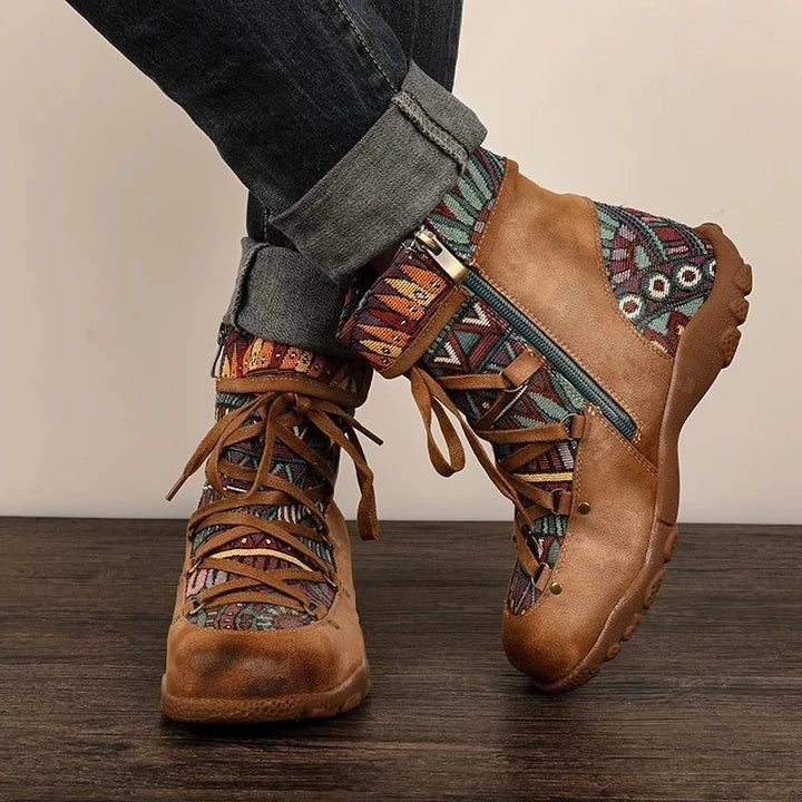 CM | Botas boho con cordones