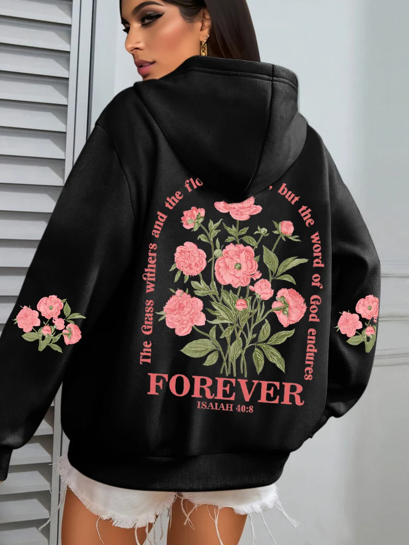 Refinado y radiante Sudadera con capucha