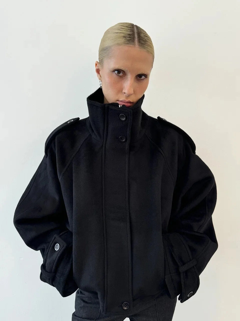 Moderno y minimalista Chaqueta