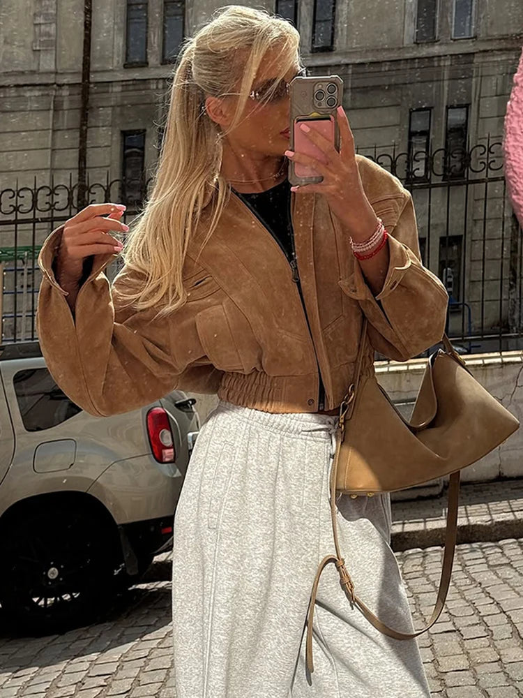 Moderno y minimalista Chaqueta