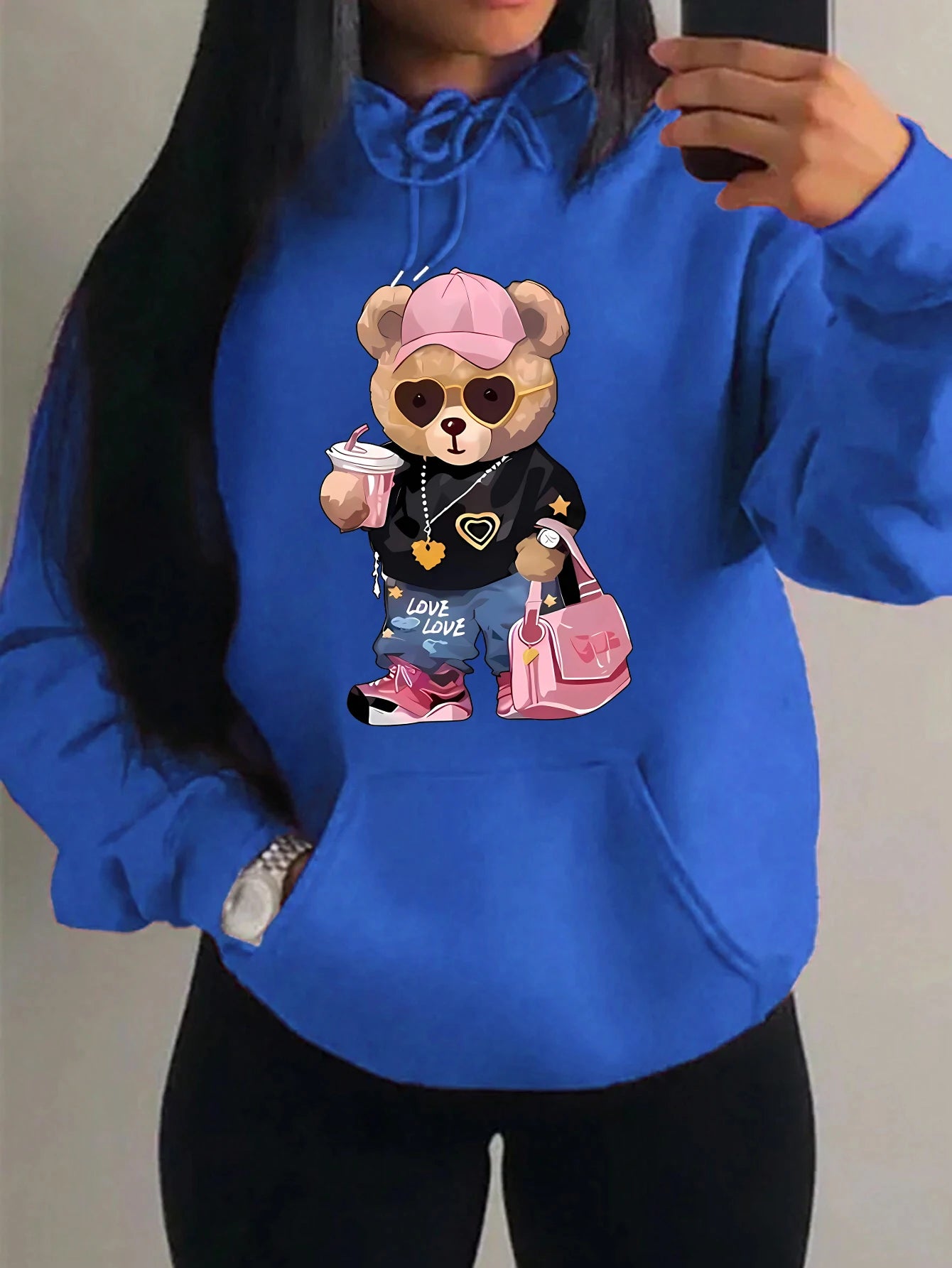 Elegante y contemporáneo Sudadera con capucha
