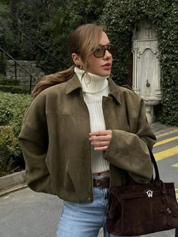 Moderno y minimalista Chaqueta